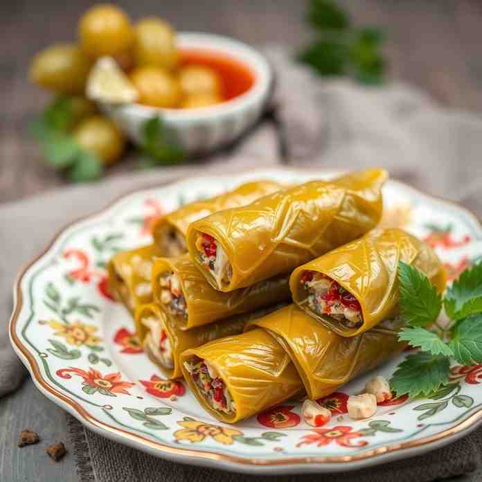 Bosnian Japrak - Make Stuffed Grape Leaves Today